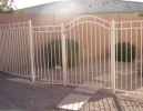 3-rail mission style fencing