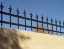 masonry topper fencing